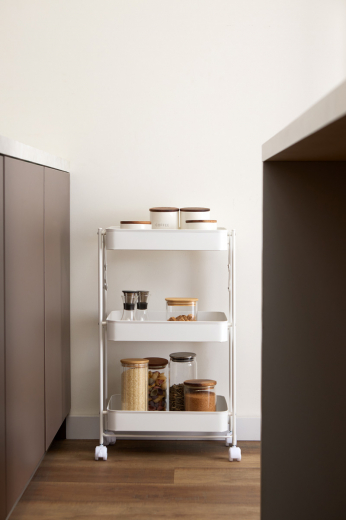 Этажерка 3-х ярусная Smart Cart, белая