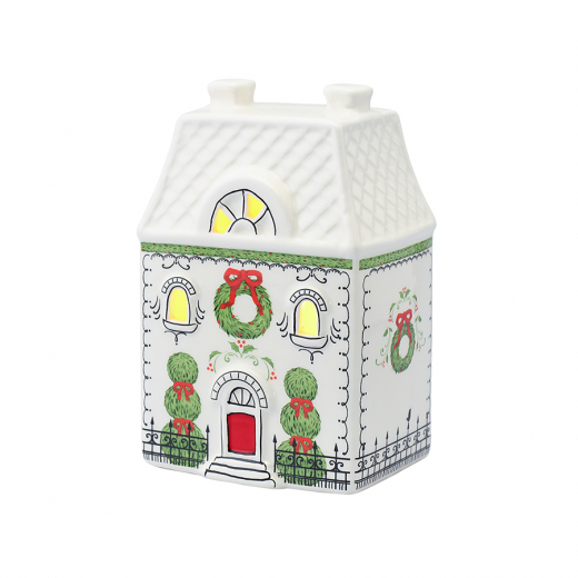 Домик с подсветкой Olgod из коллекции New Year Essential, 16 см