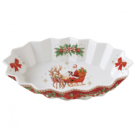 Блюдо овальное Christmas Heritage, 25х17 см