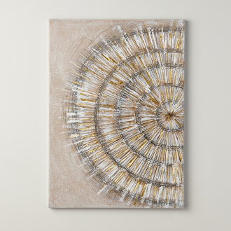 Панно декоративное Tessera beige №1, 50х70 см