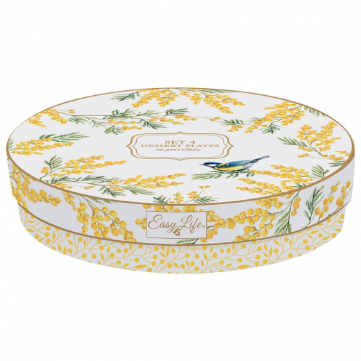 Набор десертных тарелок Mimosa, 19 см, 4 шт.