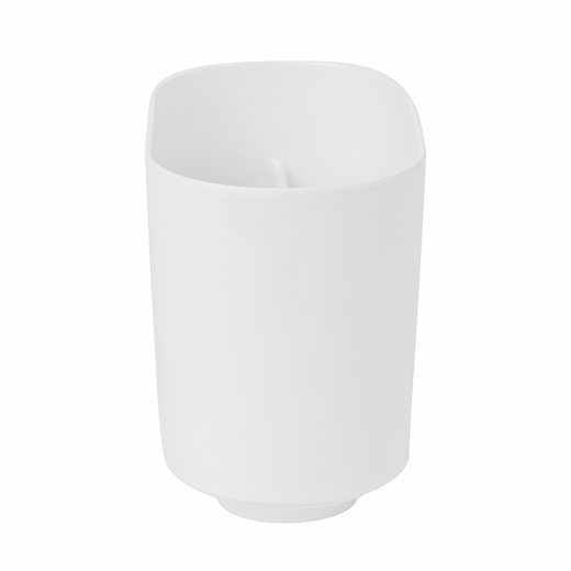Стакан для зубных щеток Step, белый