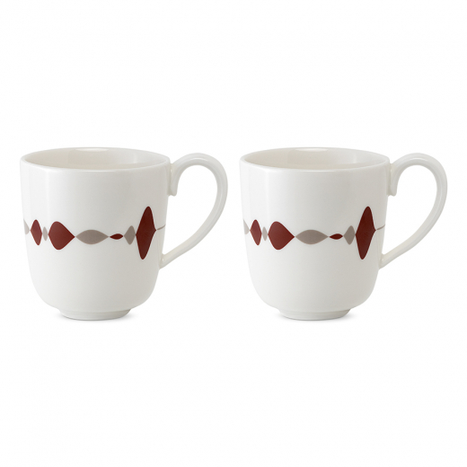 Набор из двух кружек из коллекции Canto, 350 мл