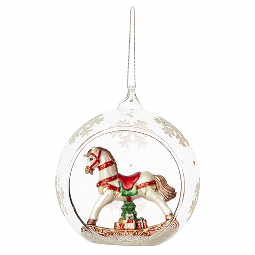 Ёлочная игрушка Festive Horse из коллекции New Year Essential