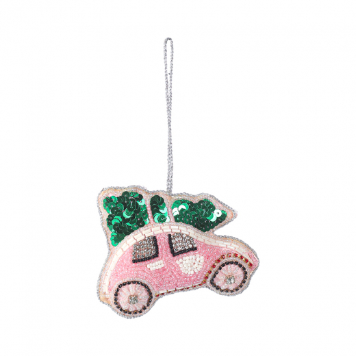 Набор елочных украшений Christmas jewels из коллекции New Year Essential, 4 шт.