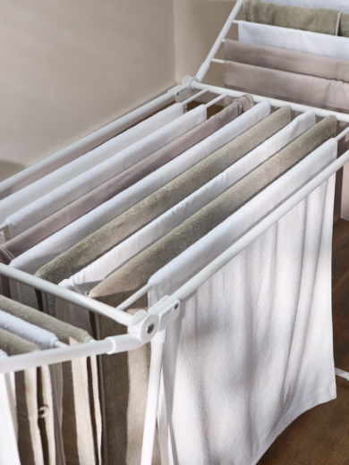 Сушилка напольная складная Hang, белая