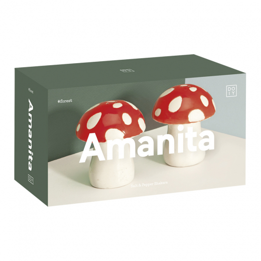 Набор из солонки и перечницы Amanita
