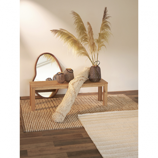 Ковер из джута и шерсти Delhi из коллекции Ethnic