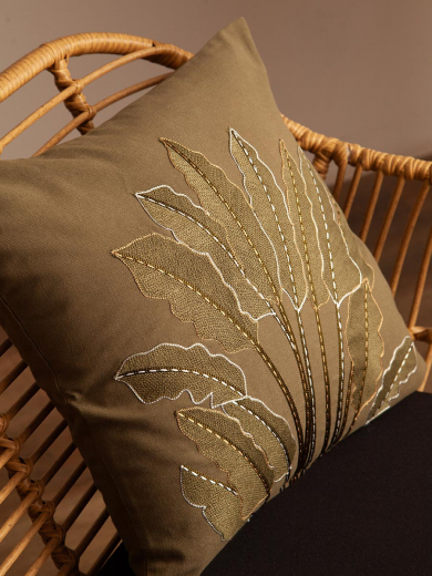 Чехол на подушку Savanna leaf из коллекции Ethnic, 45х45 см