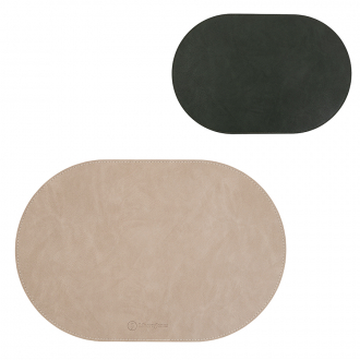 Салфетка сервировочная Pool, 30х45 см, зеленая/бежевая