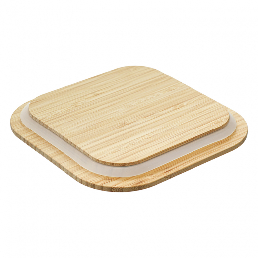 Контейнер для запекания и хранения Eco Store с крышкой из бамбука, 1100 мл