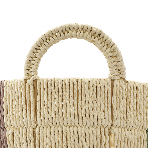 Корзина плетеная круглая Bodhran Nature из коллекции Ethnic, размер L