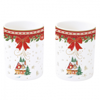 Набор подсвечников Christmas Heritage, Ø6,5х9 см, 2 шт.