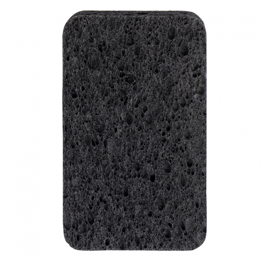 Набор губок для посуды из целлюлозы и кокосового волокна Eco Sponge, черные, 6 шт.
