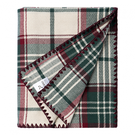 Скатерть Шотландская клетка из коллекции New Year Essential, 150x250см