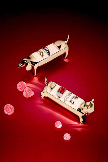 Держатель для колец Dachsie, латунь