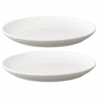 Набор из двух тарелок белого цвета из коллекции Kitchen Spirit, 21 см