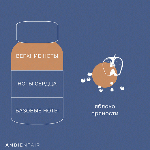 Диффузор ароматический Gifting, Caramel&Apple, 100 мл