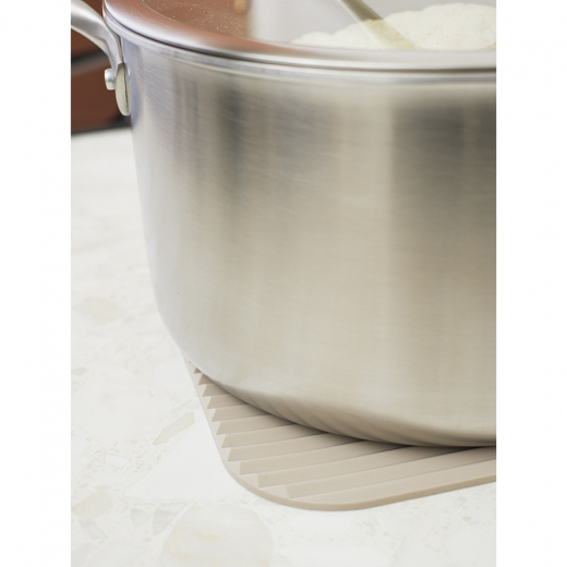 Подставка-прихватка под горячее Smart Helper, 19х18 см, бежевая