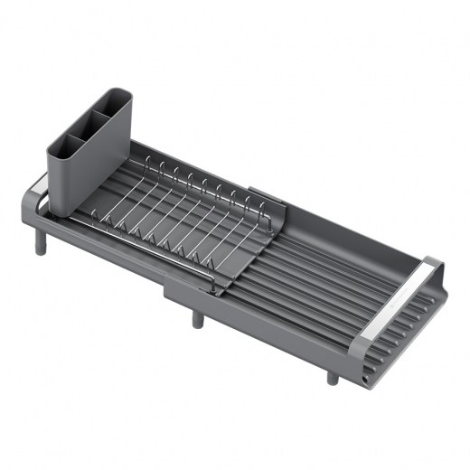 Сушилка для посуды Atle раздвижная малая, серая