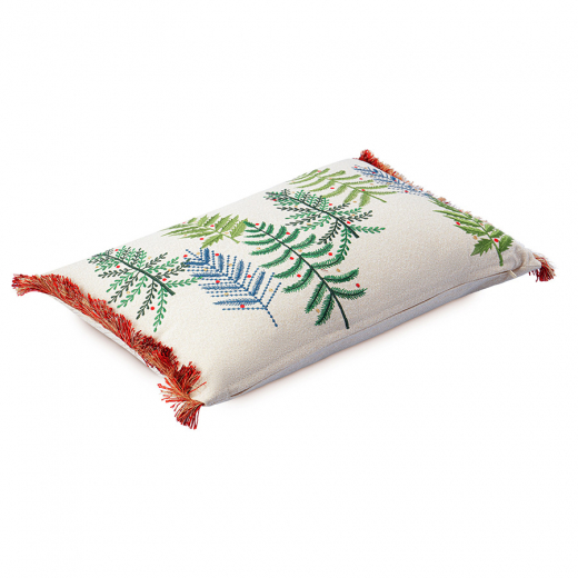 Подушка Зима в лесу из коллекции New Year Essential, 30x45см