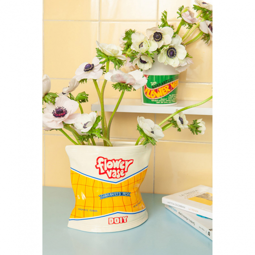 Ваза для цветов Corner Shop, Chips Bag, 17 см