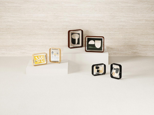 Фоторамка двусторонняя Bellwood, 16х22 см, состаренный орех