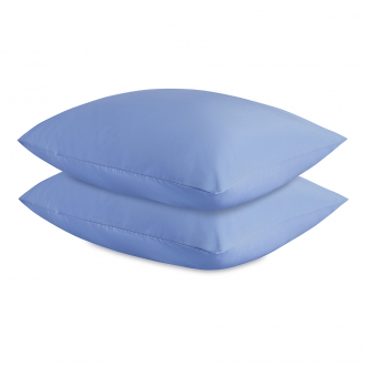 Набор наволочек из премиального сатина сиреневого цвета из коллекции Essential, 50х70 см