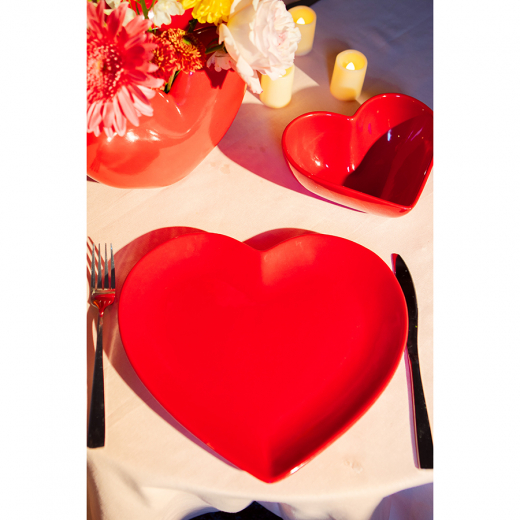 Тарелка сервировочная Love, 28х26,5 см