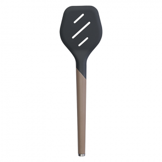 Лопатка с прорезями SmartChef, 32 см, капучино-графит