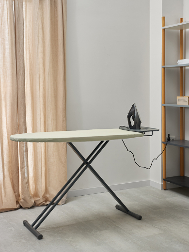 Доска гладильная напольная Smart Iron, 123х46 см, молочная