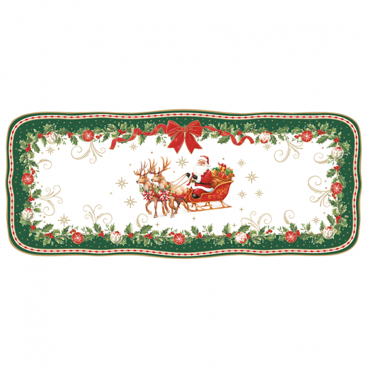 Блюдо сервировочное Christmas Heritage, 36x15 см