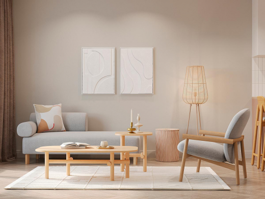 Панно декоративное с эффектом 3D Minimalism Line, 50х70 см
