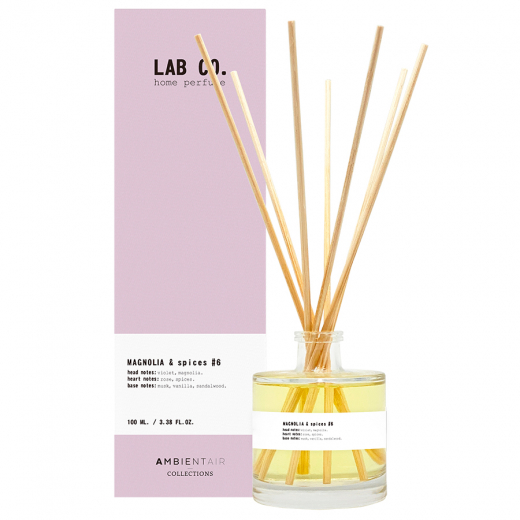 Диффузор ароматический Lab Co, Magnolia&Spices, 100 мл
