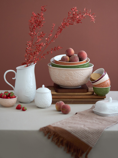 Миска English gardens, 5 л, пудровая