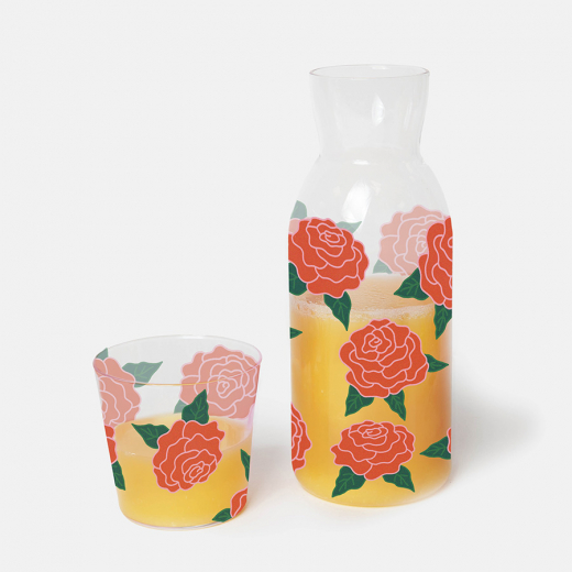 Набор из графина и стакана Rose