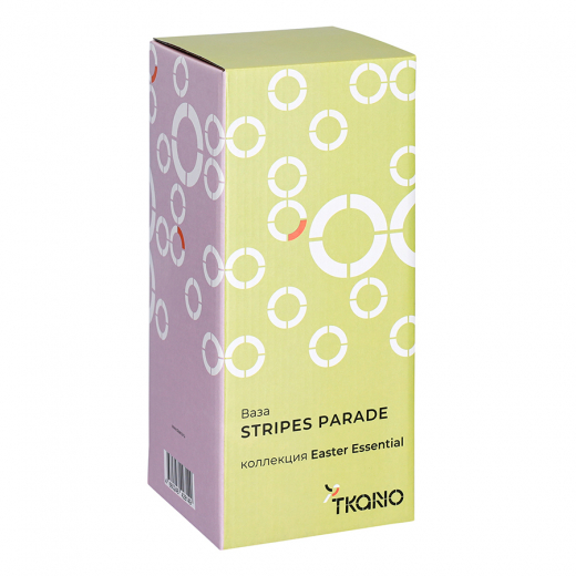 Ваза Stripes parade из коллекции Easter Essential, 25 см