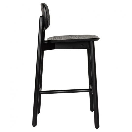 Стул барный Saga, темно-серый