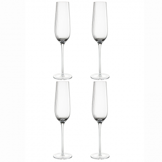 Набор бокалов для шампанского Alice, 200 мл, 4 шт.