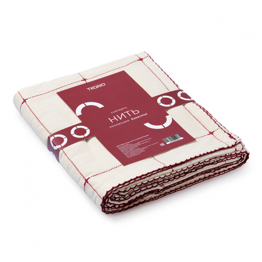 Скатерть Нить из коллекции Essential, 150x250см