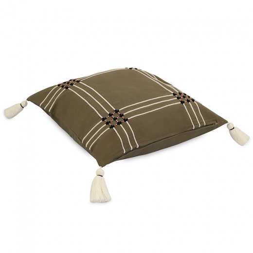 Чехол на подушку Nomad grid из коллекции Ethnic, 45х45 см