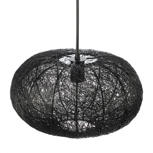Светильник подвесной Vinger, Ø20х37 см, черный