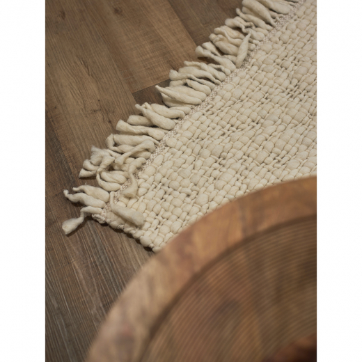Ковер из буклированной новозеландской шерсти из коллекции Ethnic, 120х180 см