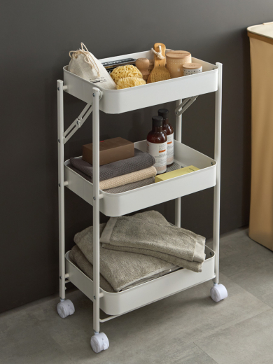 Этажерка 3-х ярусная Smart Cart, белая