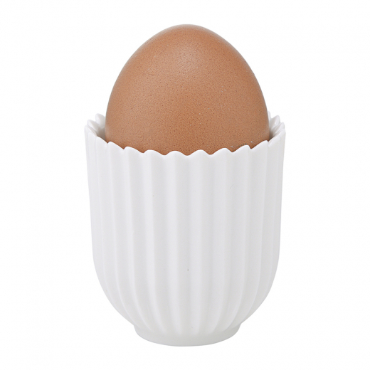 Набор из двух подставок для яиц белого цвета из коллекции Edge, М
