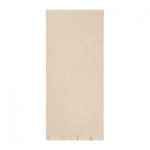 Полотенце банное из умягченной вафли кремового цвета из коллекции Essential, 70x140 см