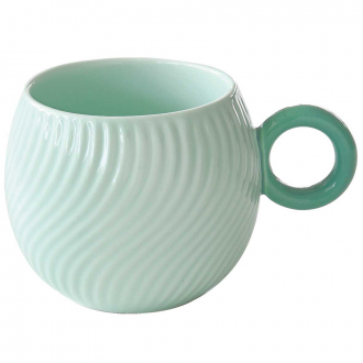 Кружка Waves, 350 мл, бирюзовая