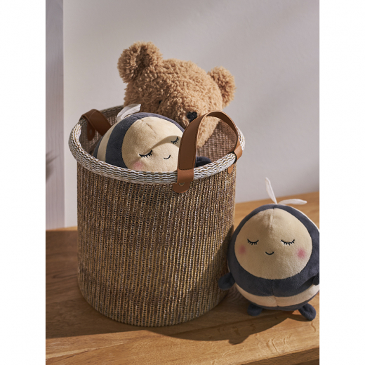 Корзина для хранения Sustainable collection, Ø27х25 см, бежевая