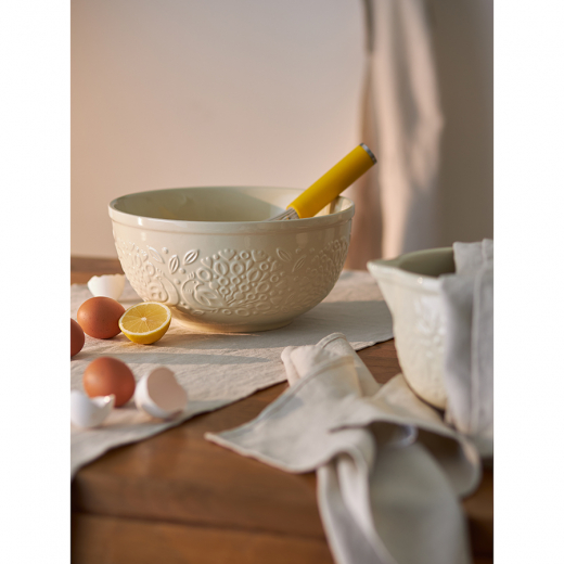 Миска для смешивания Birds of Paradise, 4,2 л, кремовая