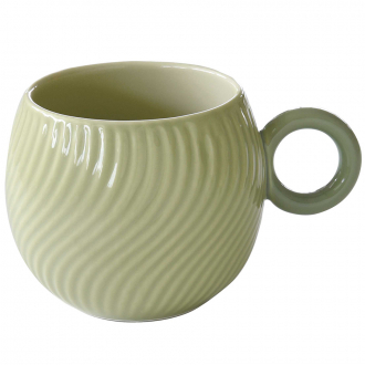 Кружка Waves, 350 мл, зеленая